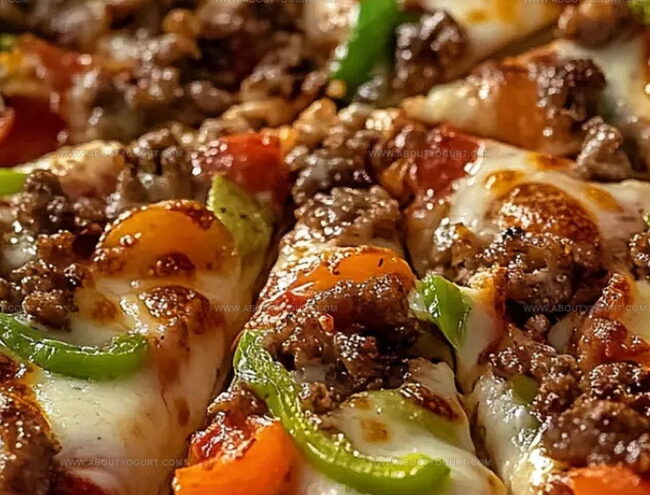 Variations on Big Mac Pizza
