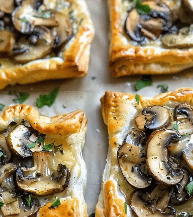 Tips to Perfect Mushroom, Shallot, and Herbed Goat Cheese Tarts